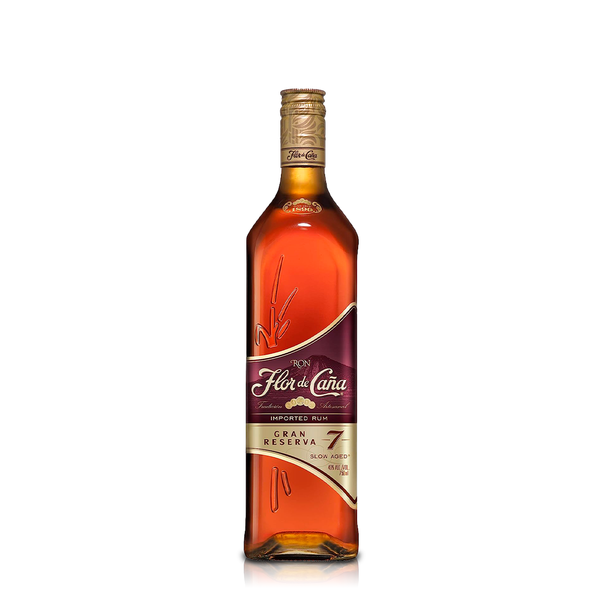 Flor De Caña Gran Reserva 7 Años . Ron . 750 ml