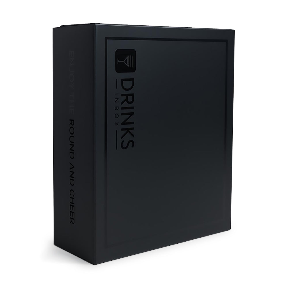 Black Box - Whisky Johnnie Walker Double Black + Vasos + Set Hielos de Piedra