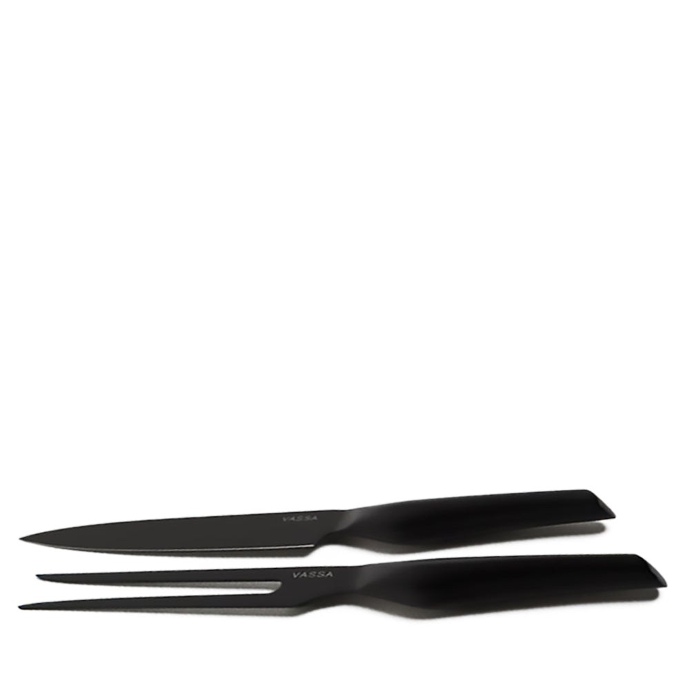 Black Box Nro 407 - Licor Drambuie + Vasos + Delantal Vassa + Set de Asado Acero Inox Negro